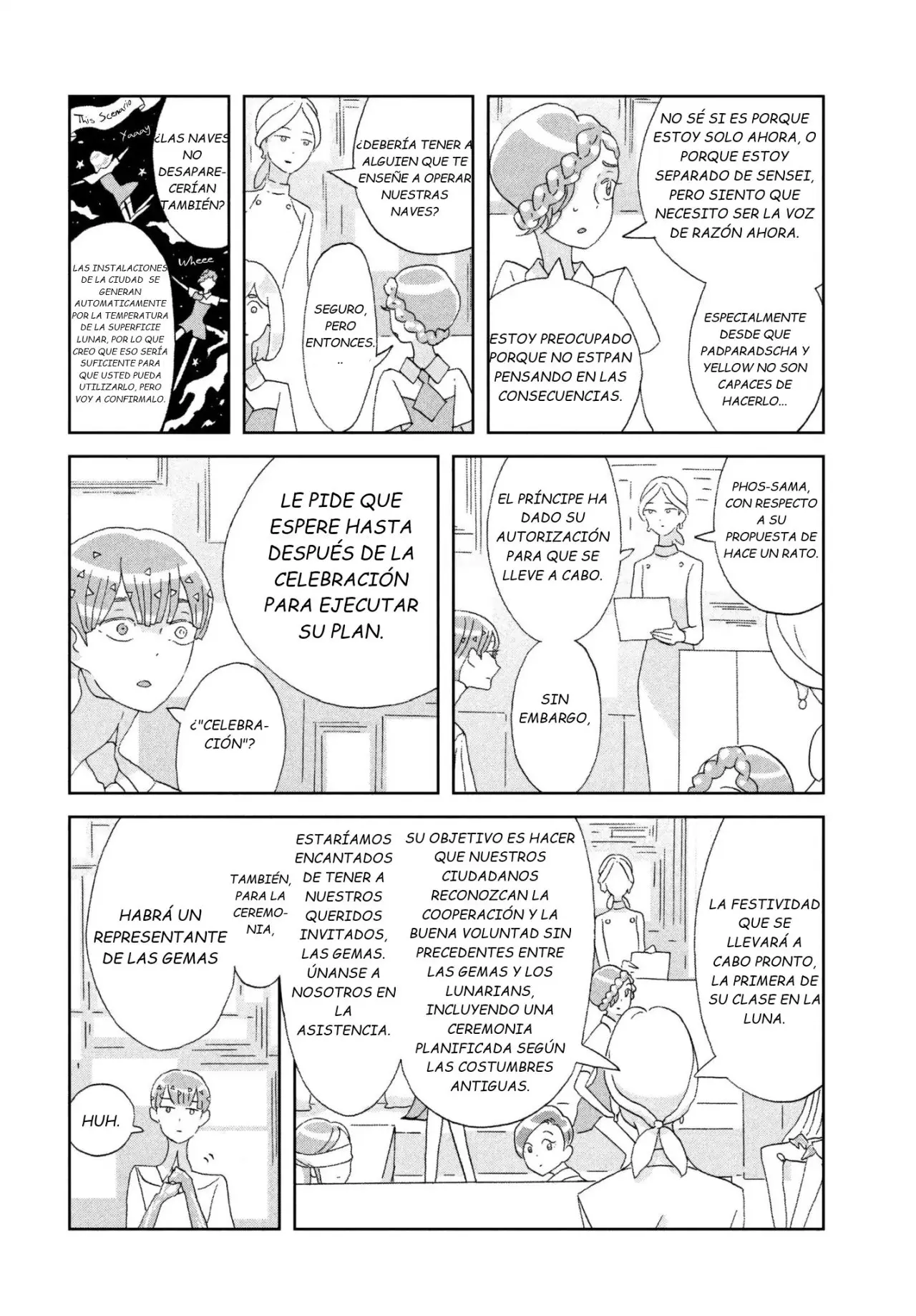 Houseki no Kuni capítulo 74, página 19