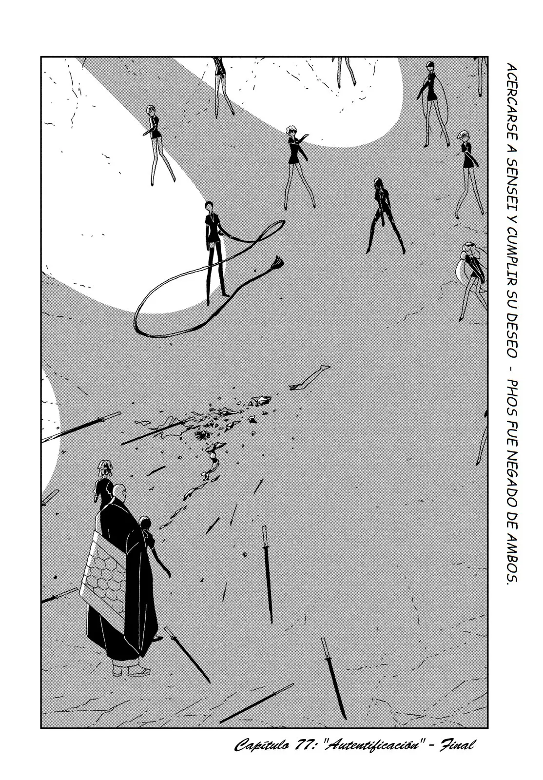 Houseki no Kuni capítulo 77, página 21