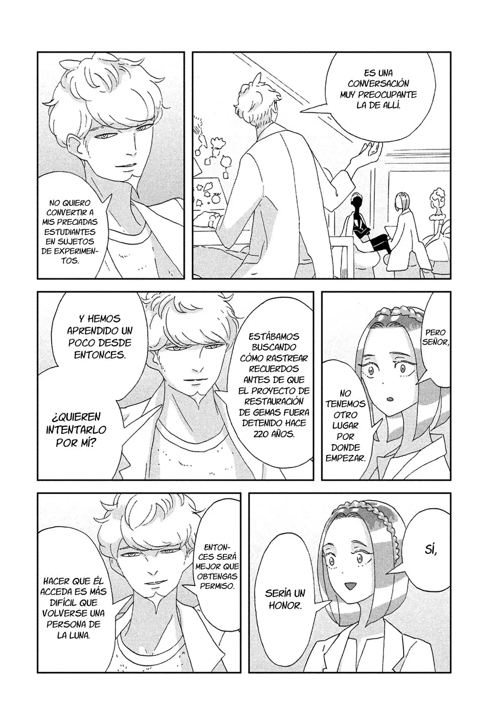Houseki no Kuni capítulo 79, página 10