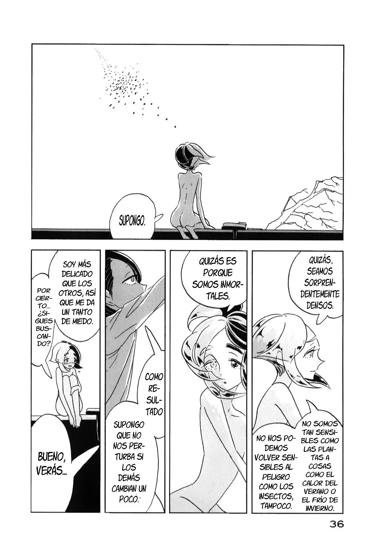 Houseki no Kuni capítulo 8, página 7