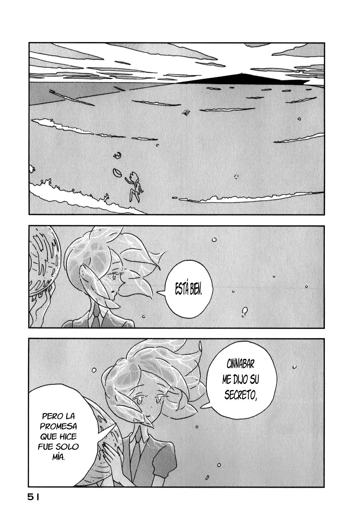 Houseki no Kuni capítulo 8, página 21