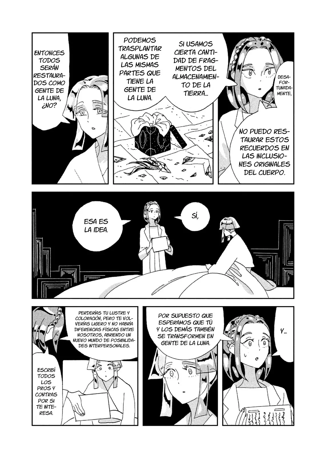 Houseki no Kuni capítulo 95, página 9