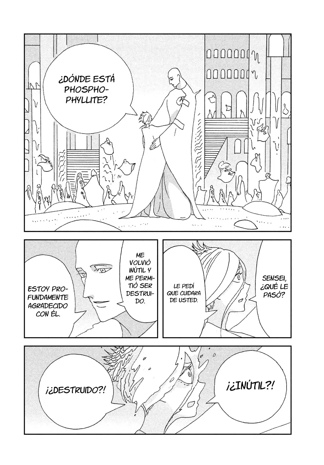Houseki no Kuni capítulo 95, página 17