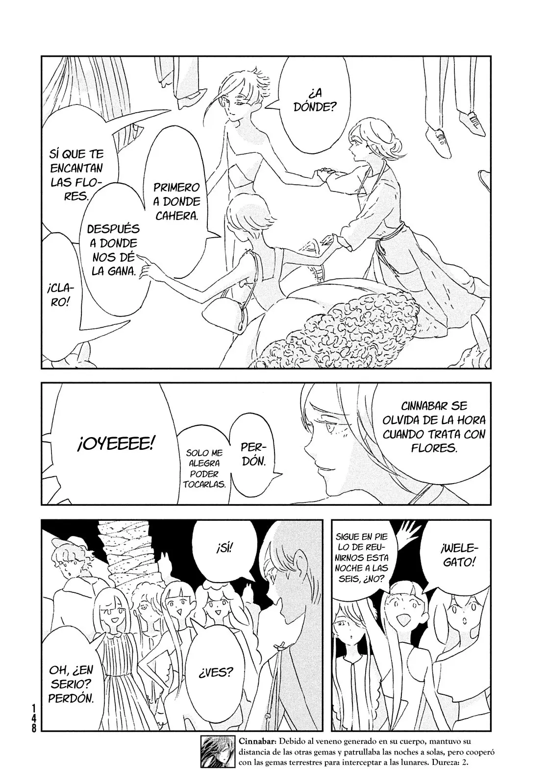 Houseki no Kuni capítulo 96, página 5