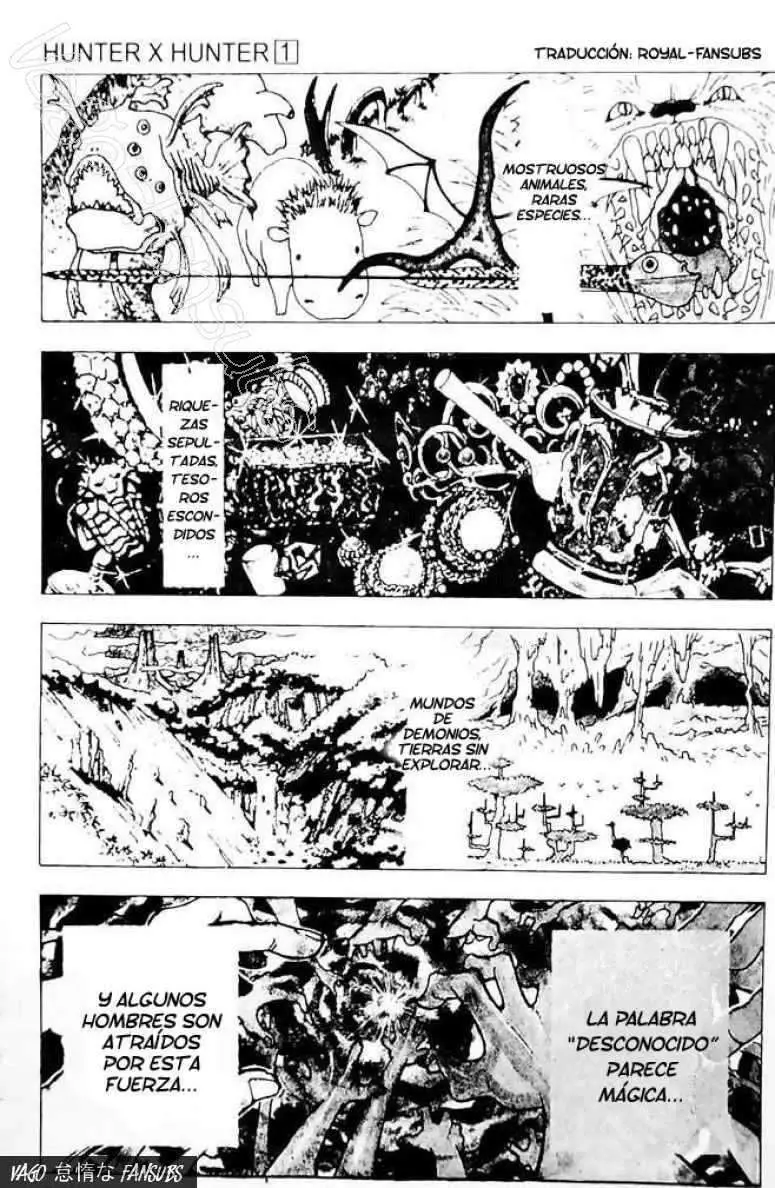 Hunter X Hunter capítulo 1, página 1