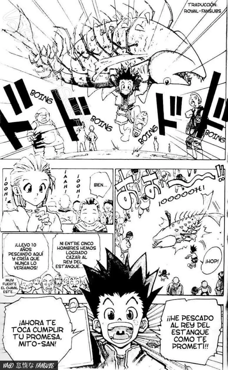 Hunter X Hunter capítulo 1, página 8
