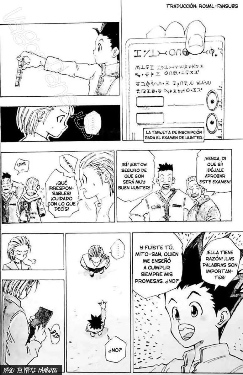 Hunter X Hunter capítulo 1, página 9
