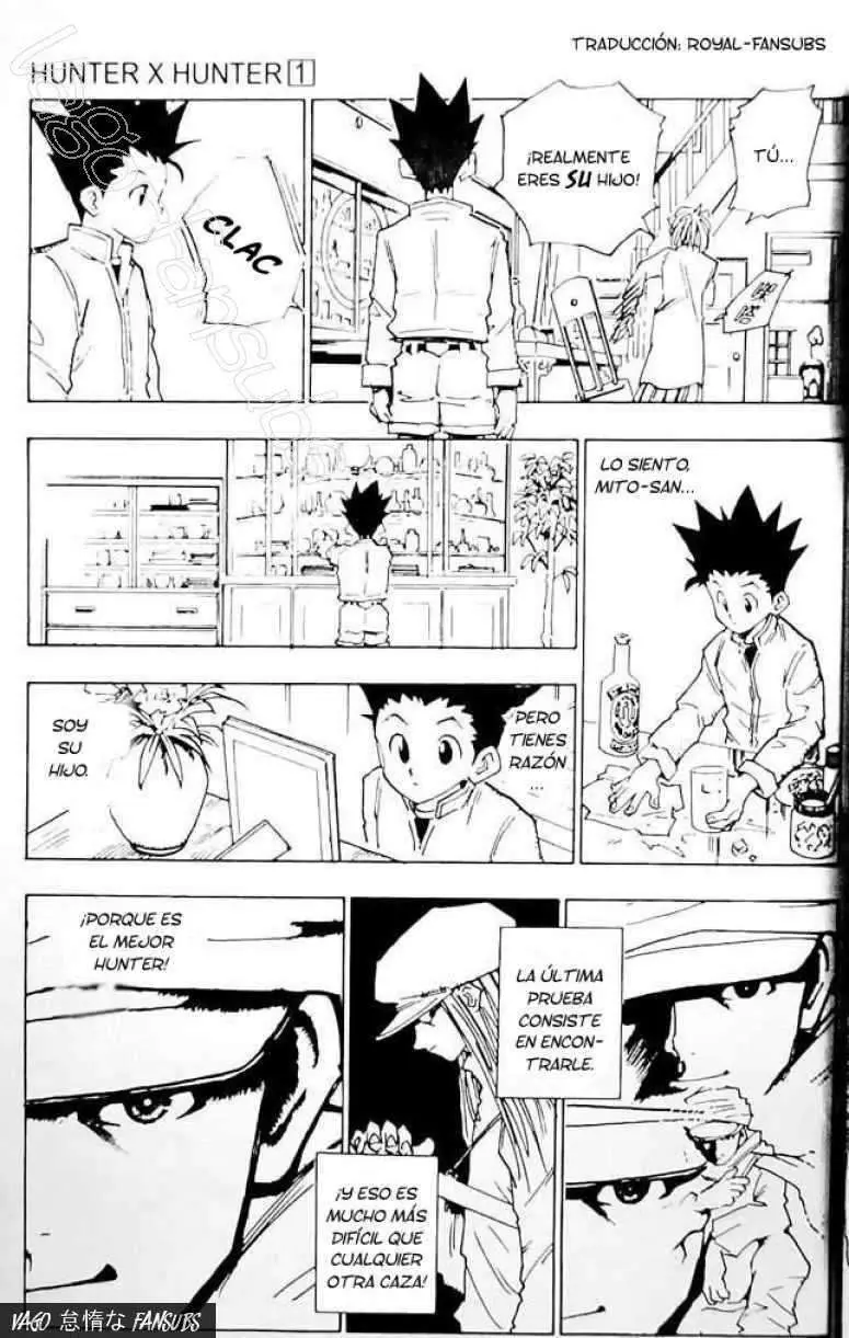 Hunter X Hunter capítulo 1, página 28