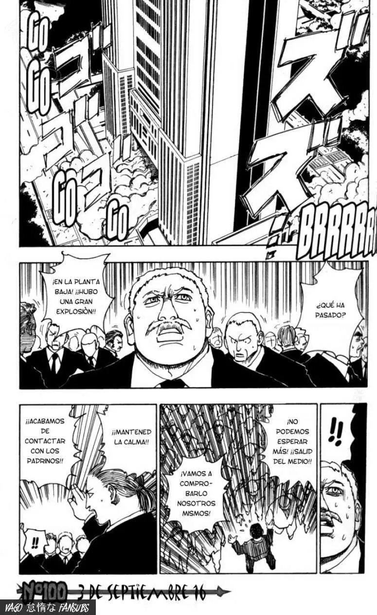 Hunter X Hunter capítulo 100, página 1