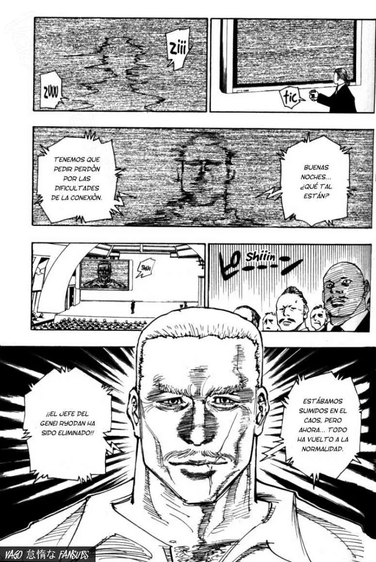 Hunter X Hunter capítulo 100, página 3