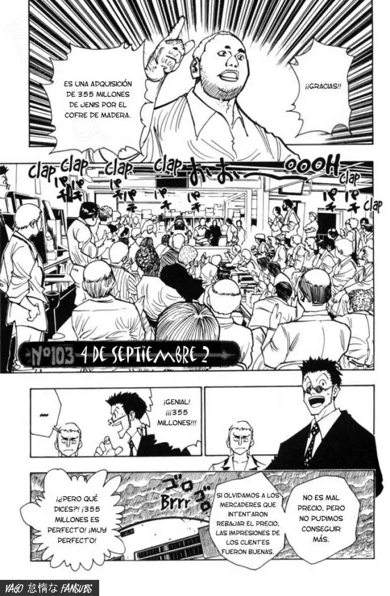 Hunter X Hunter capítulo 103, página 1