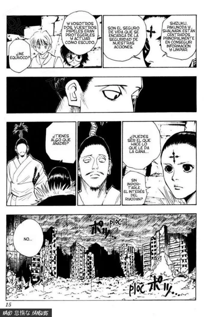 Hunter X Hunter capítulo 104, página 11