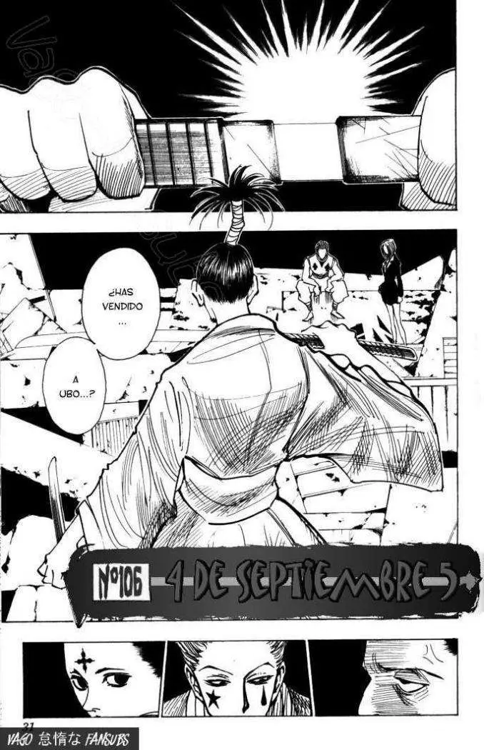 Hunter X Hunter capítulo 106, página 4