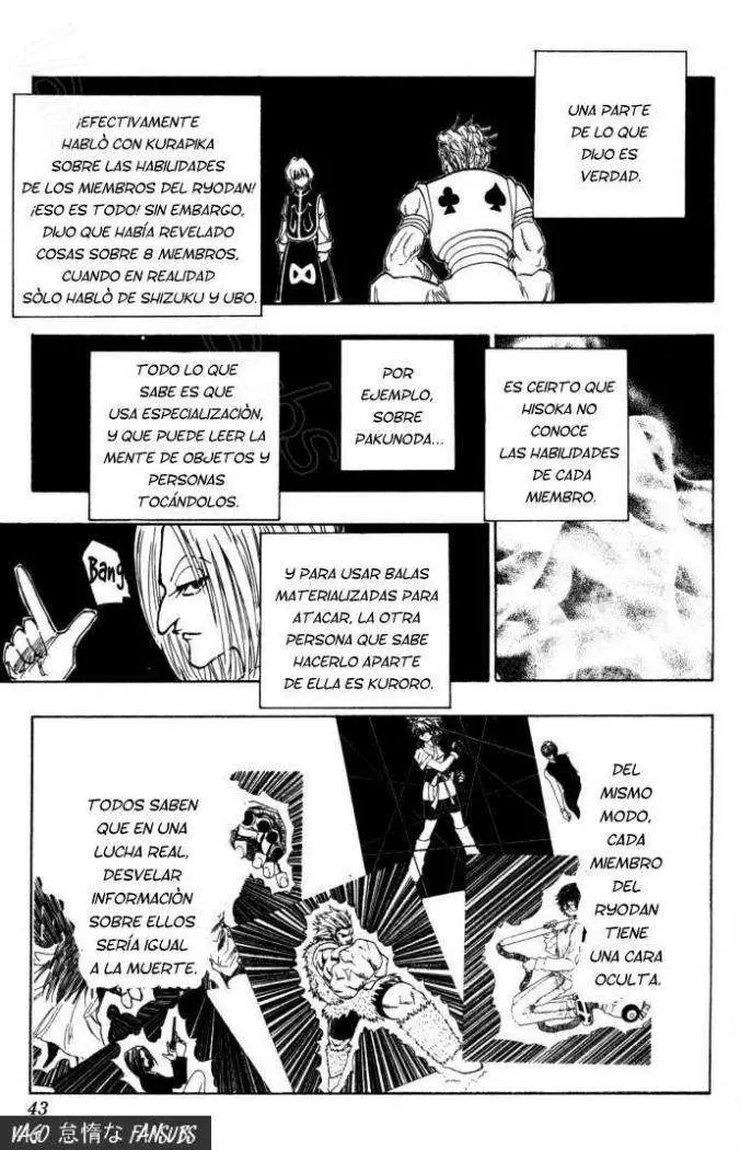 Hunter X Hunter capítulo 106, página 16