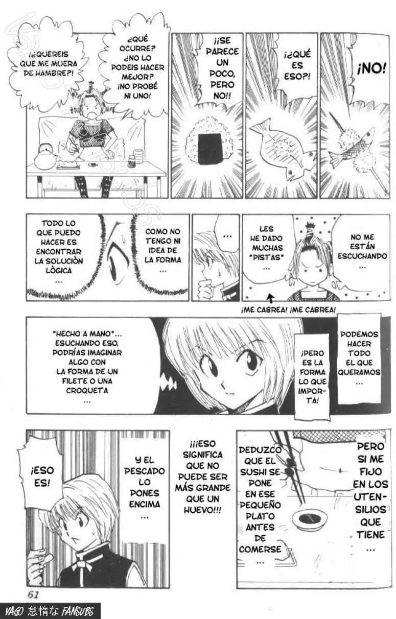 Hunter X Hunter capítulo 11, página 16