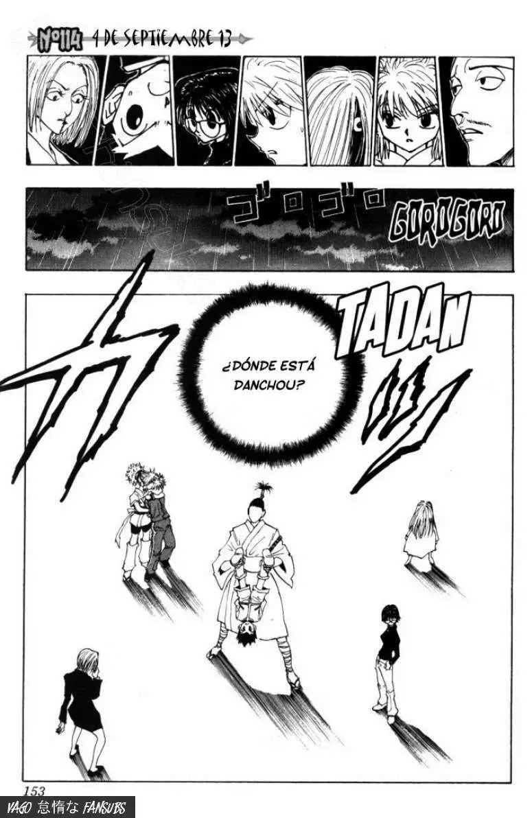 Hunter X Hunter capítulo 114, página 1