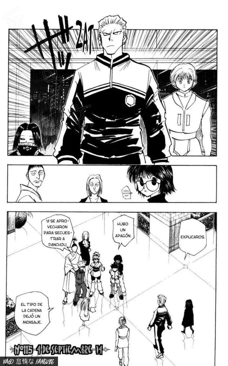 Hunter X Hunter capítulo 115, página 1