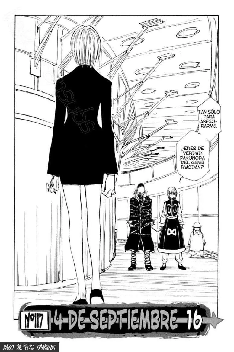Hunter X Hunter capítulo 117, página 2