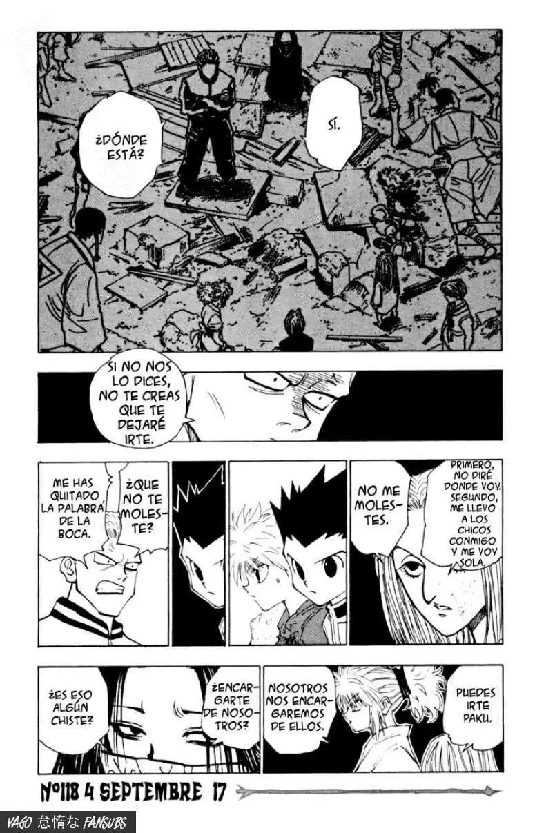 Hunter X Hunter capítulo 118, página 1