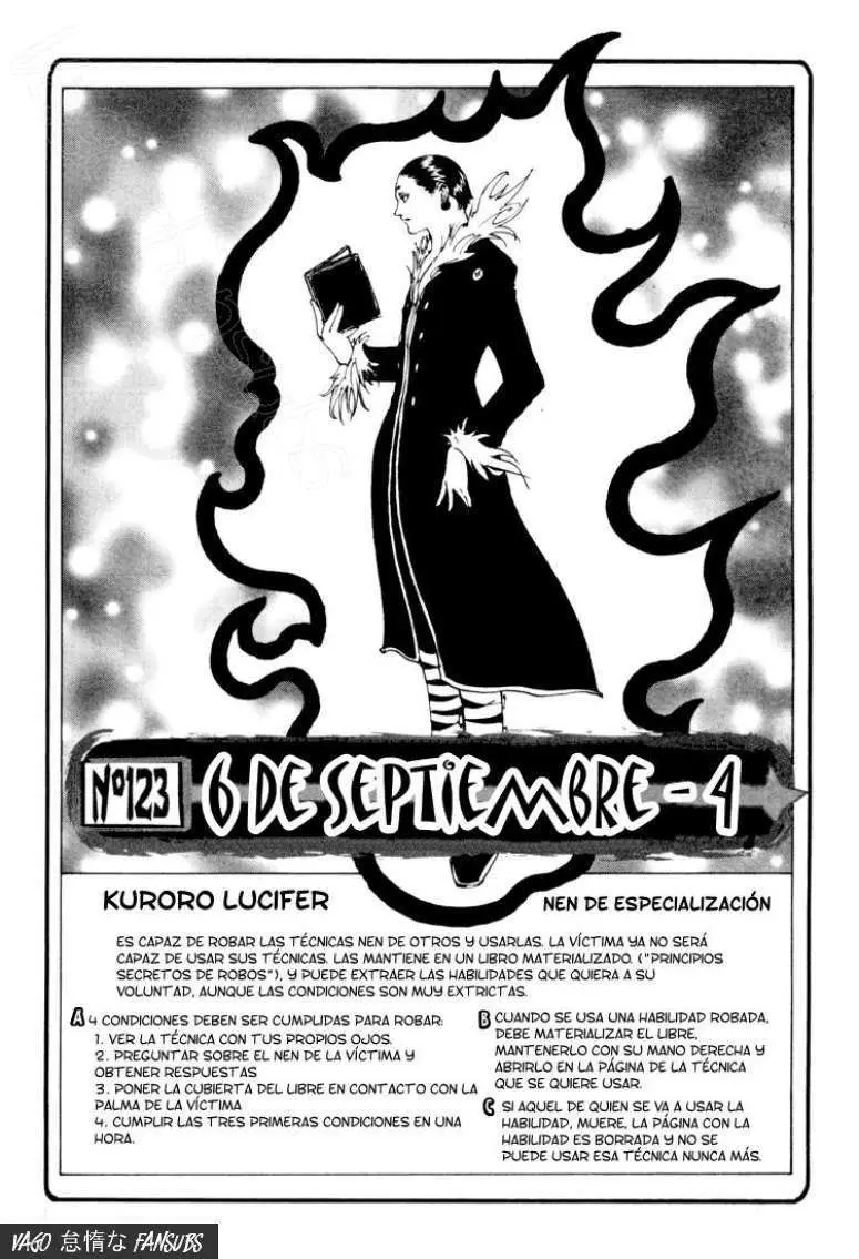 Hunter X Hunter capítulo 123, página 4