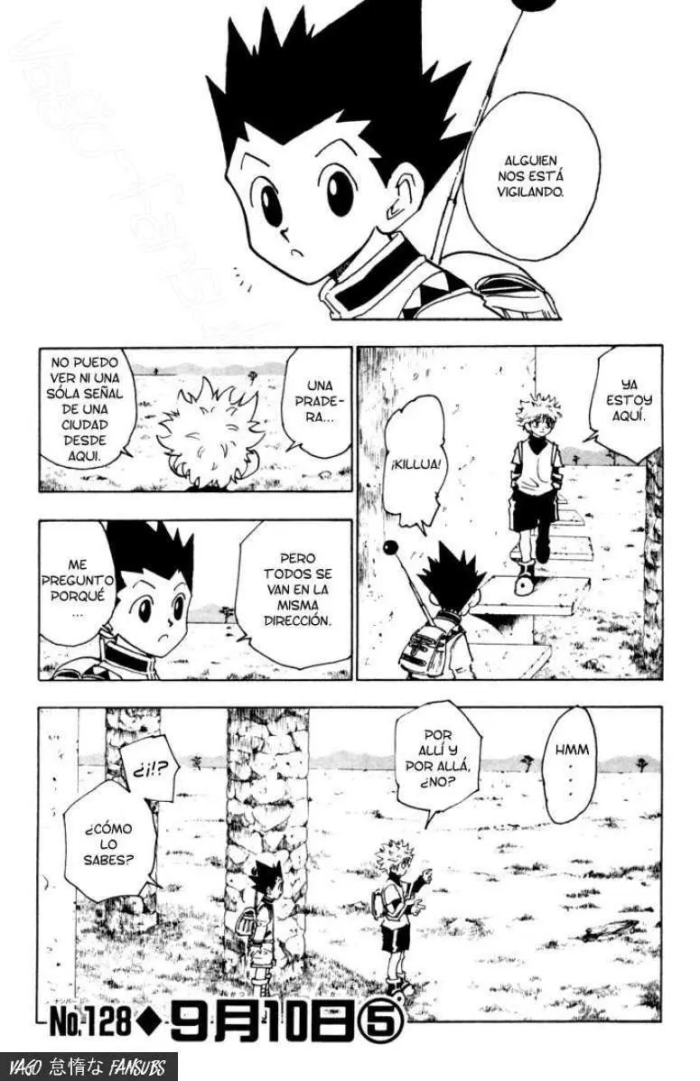 Hunter X Hunter capítulo 128, página 3