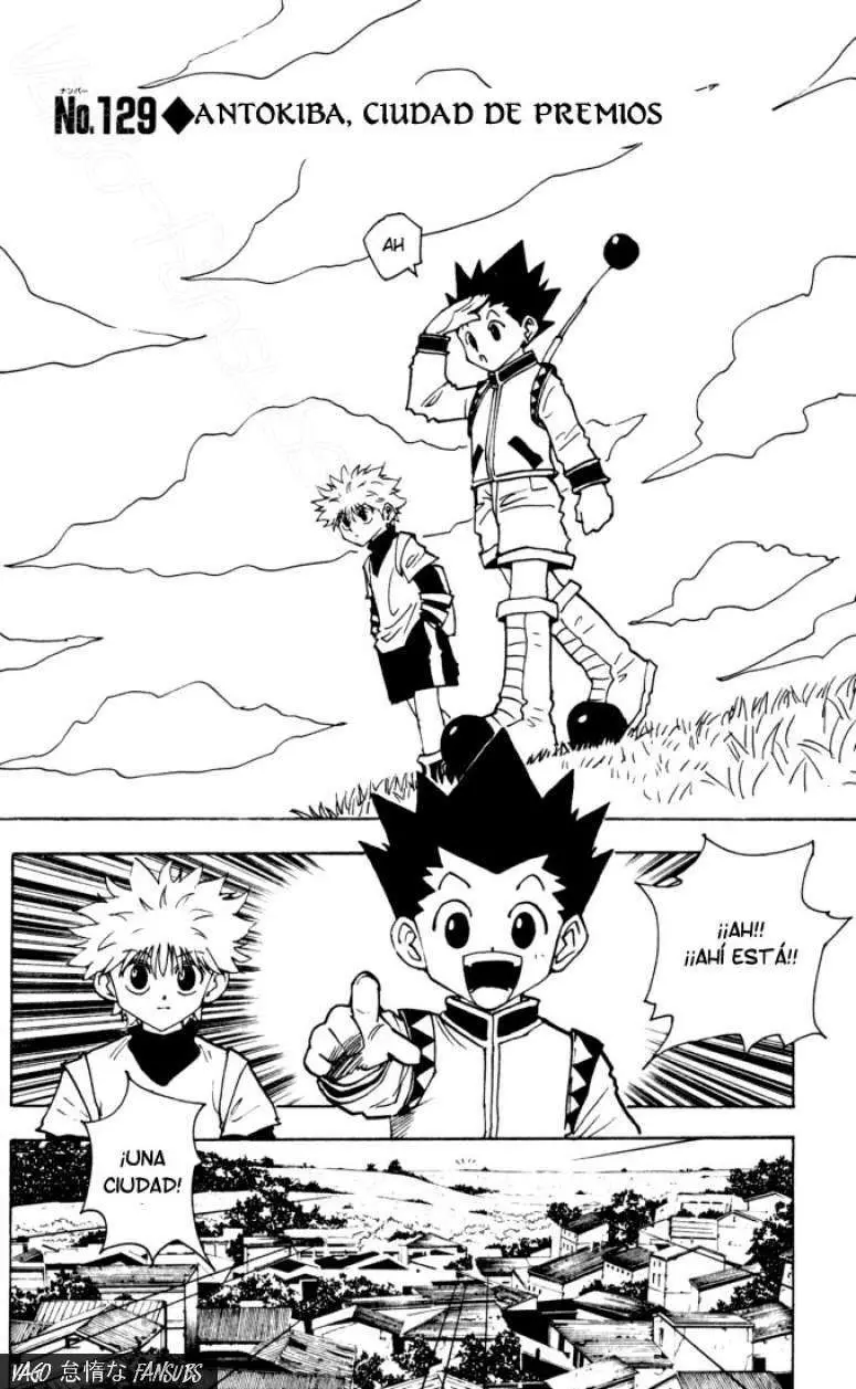 Hunter X Hunter capítulo 129, página 2