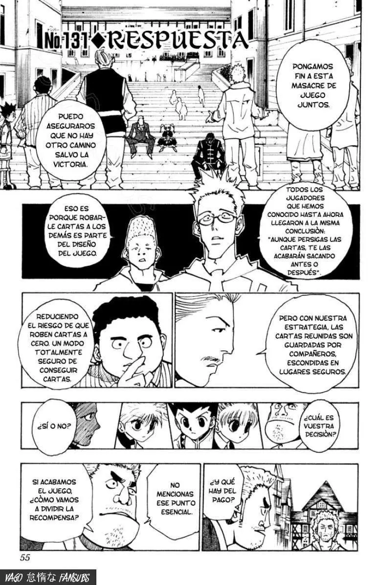 Hunter X Hunter capítulo 131, página 1