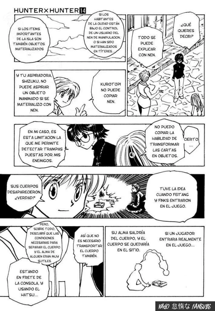 Hunter X Hunter capítulo 134, página 11