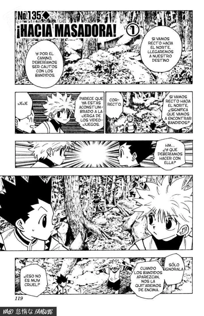 Hunter X Hunter capítulo 135, página 1