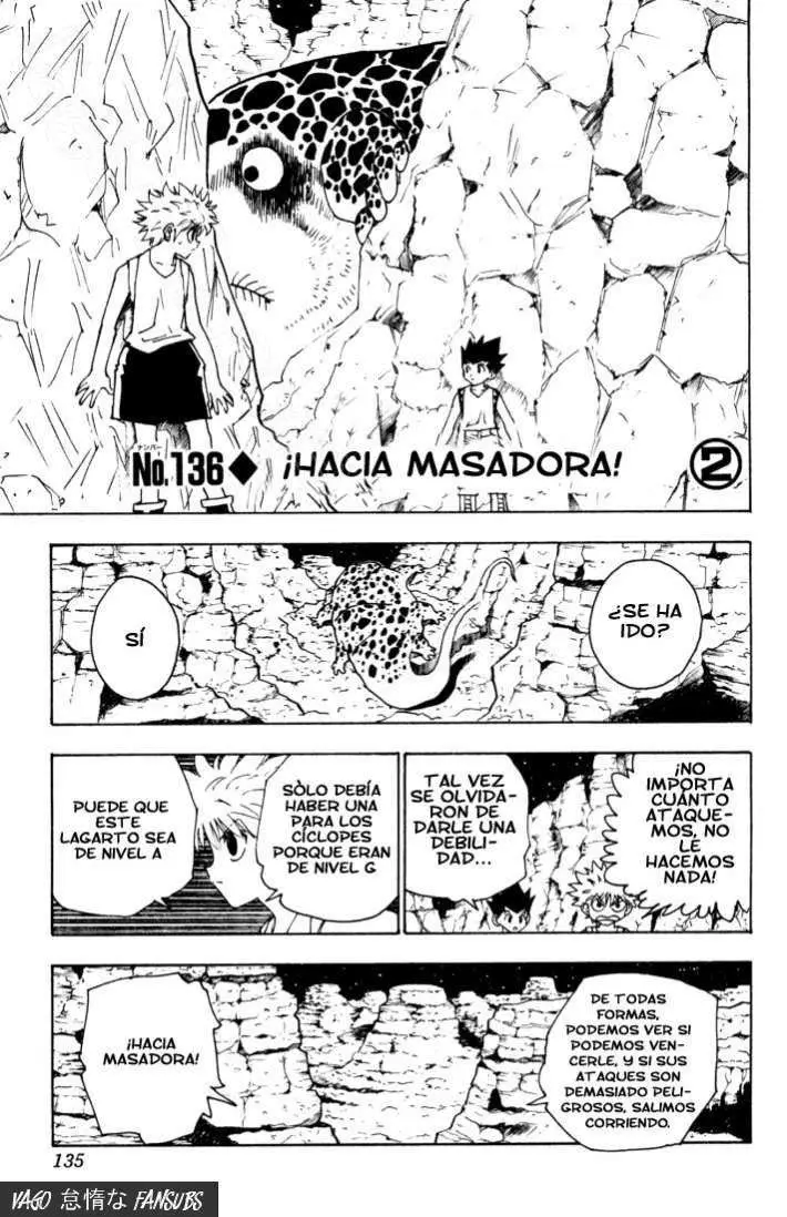 Hunter X Hunter capítulo 136, página 1