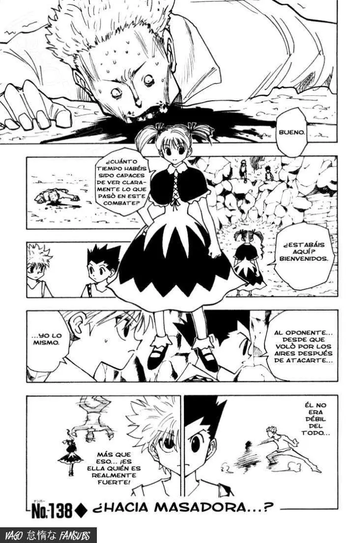 Hunter X Hunter capítulo 138, página 1