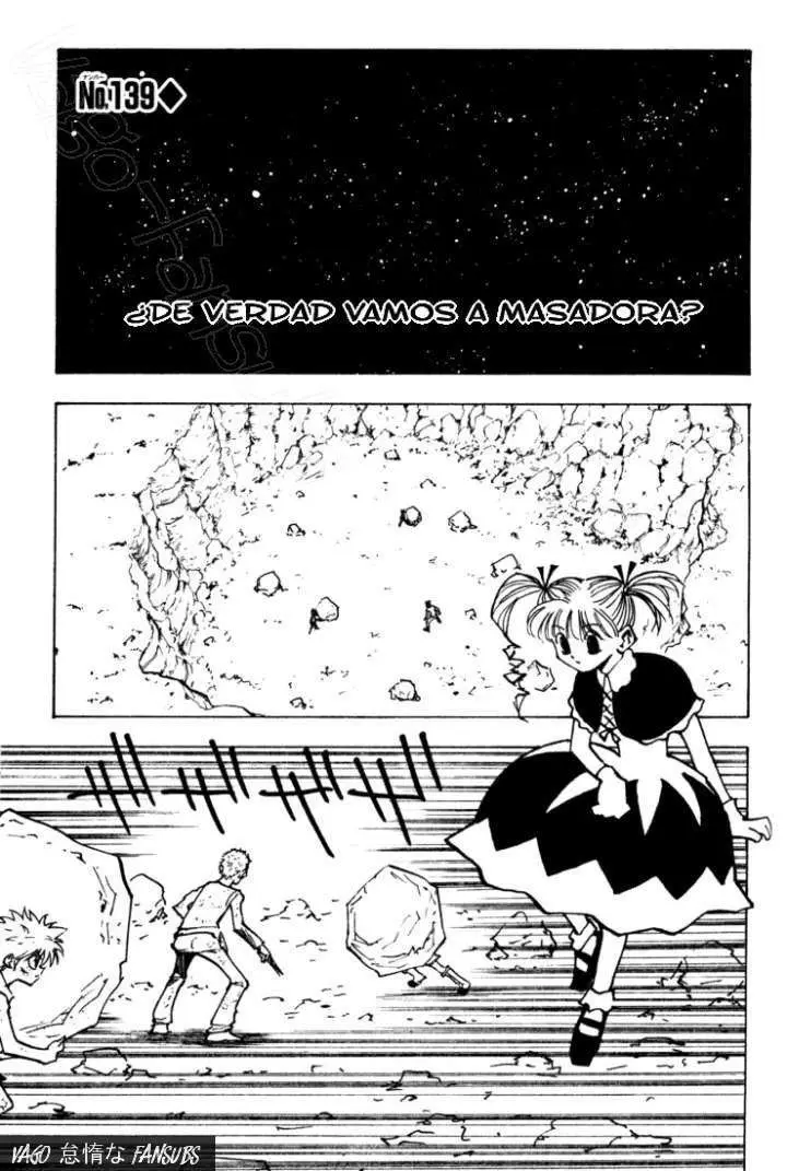 Hunter X Hunter capítulo 139, página 1