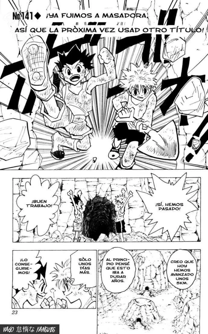 Hunter X Hunter capítulo 141, página 1