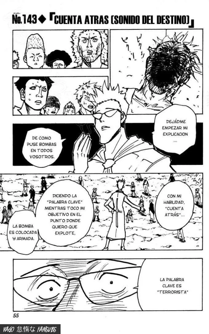 Hunter X Hunter capítulo 143, página 1