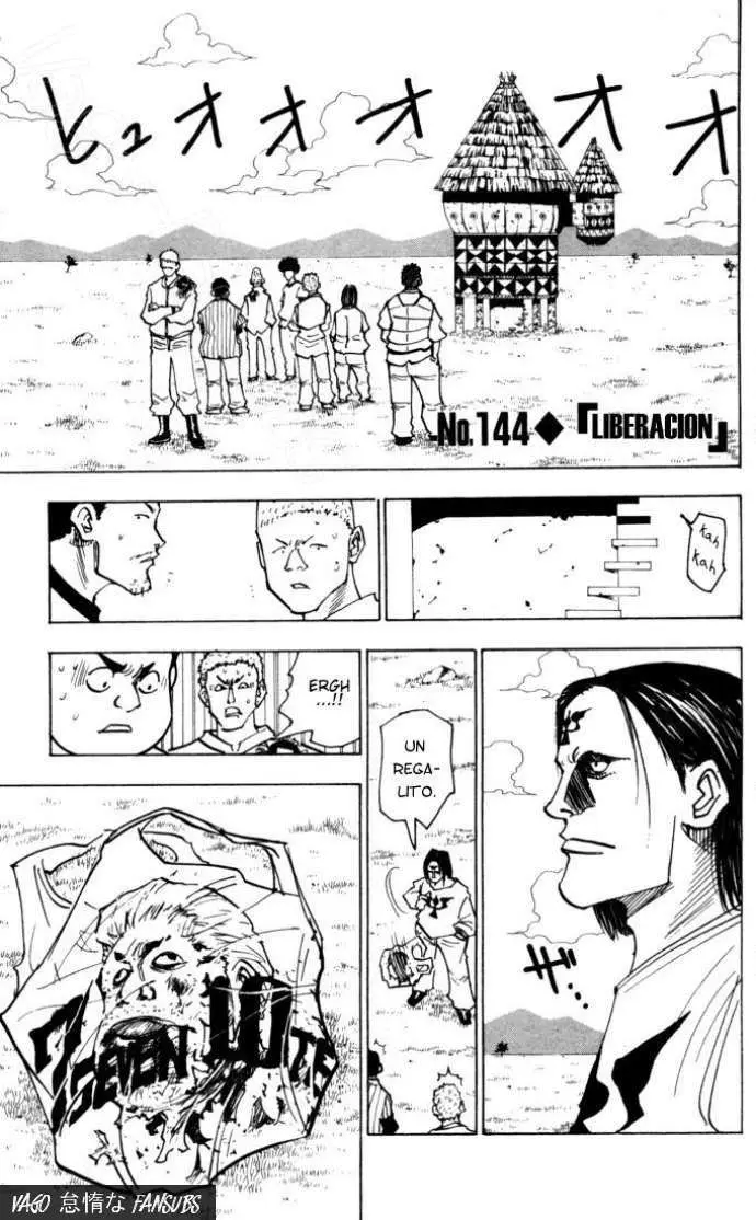 Hunter X Hunter capítulo 144, página 1