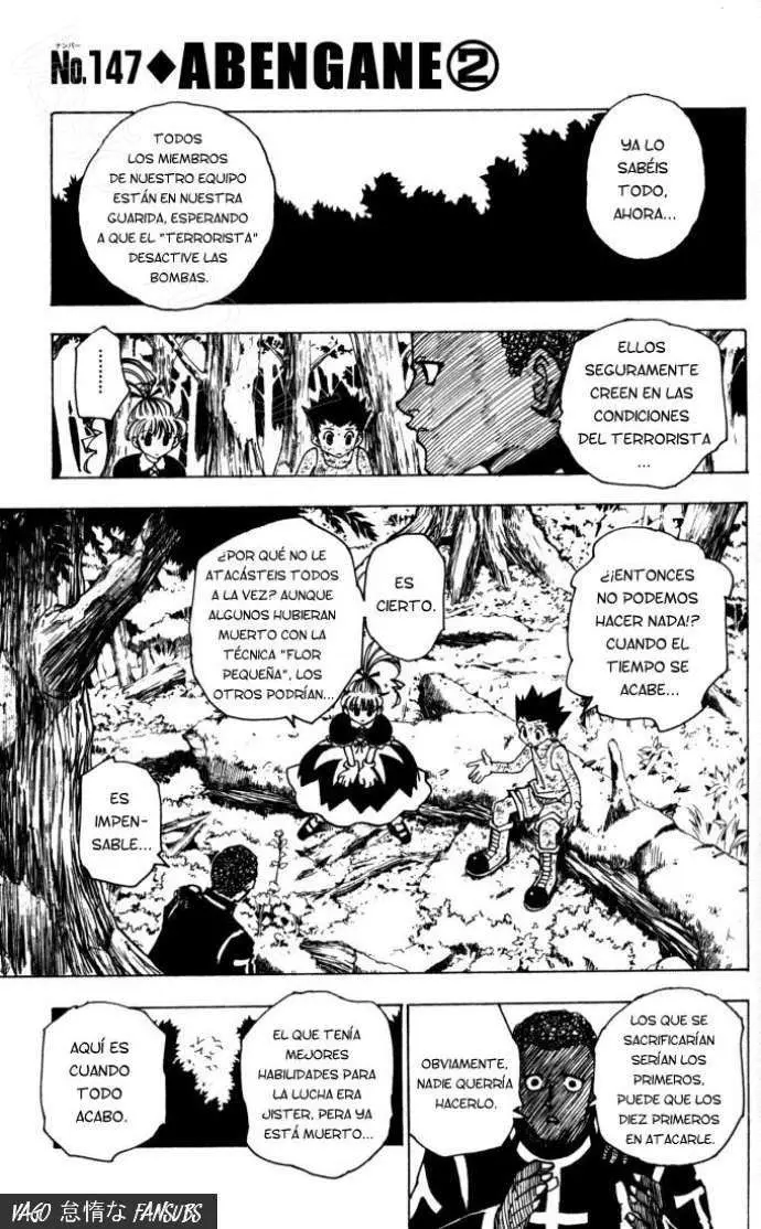 Hunter X Hunter capítulo 147, página 1