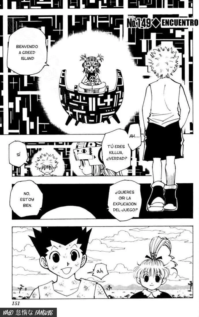 Hunter X Hunter capítulo 149, página 1