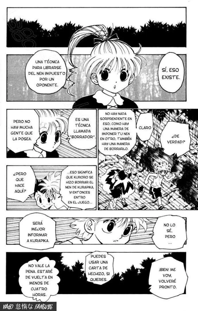 Hunter X Hunter capítulo 149, página 6