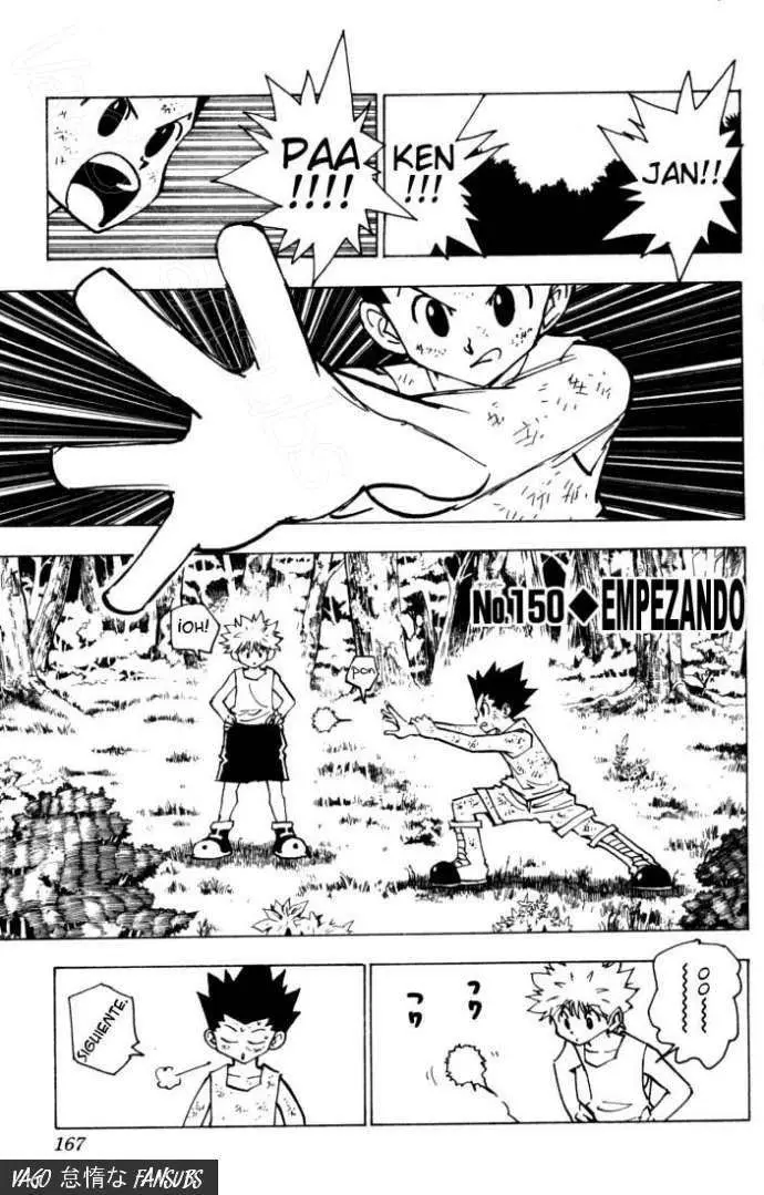 Hunter X Hunter capítulo 150, página 1