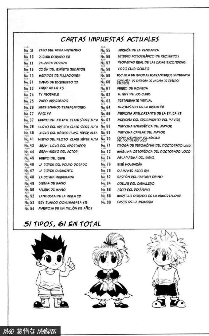 Hunter X Hunter capítulo 152, página 3