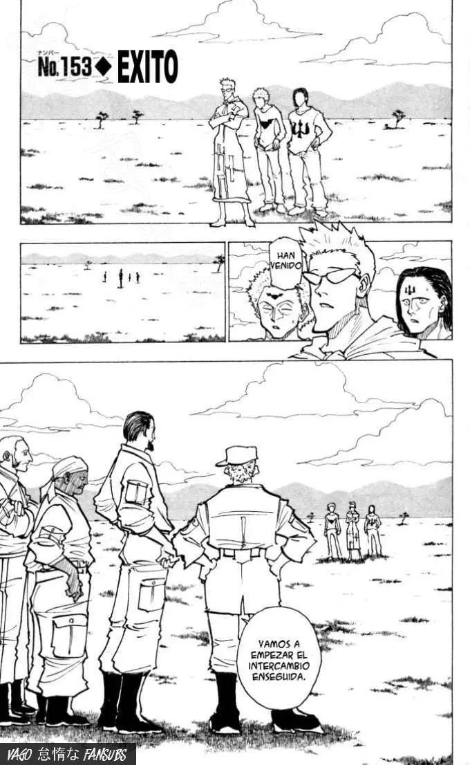 Hunter X Hunter capítulo 153, página 1