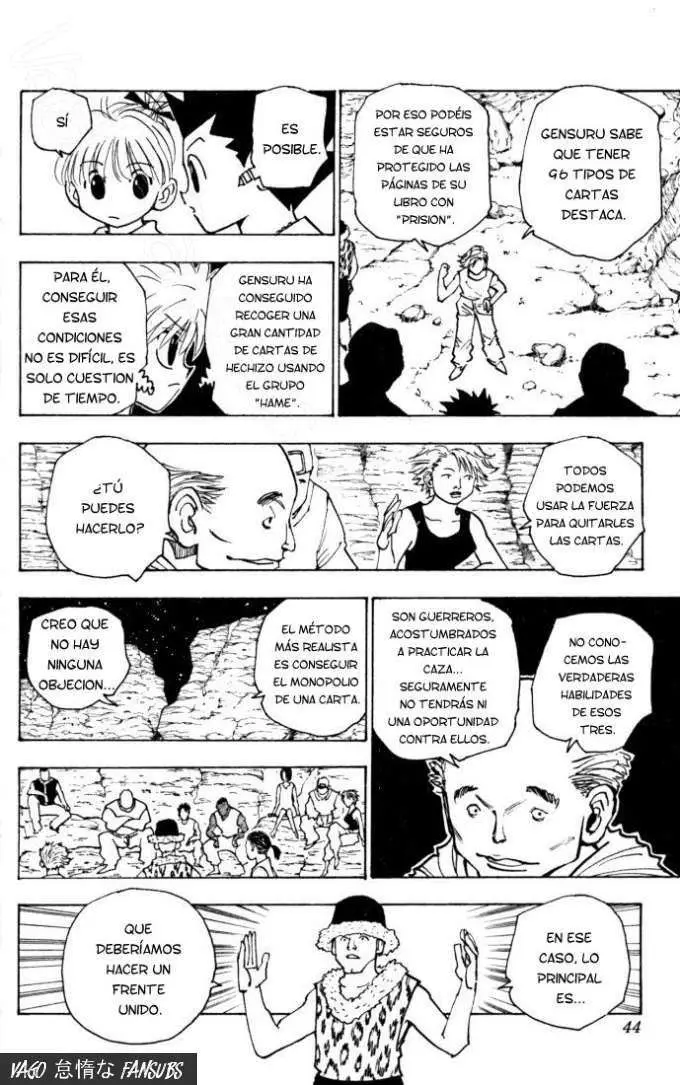 Hunter X Hunter capítulo 154, página 6