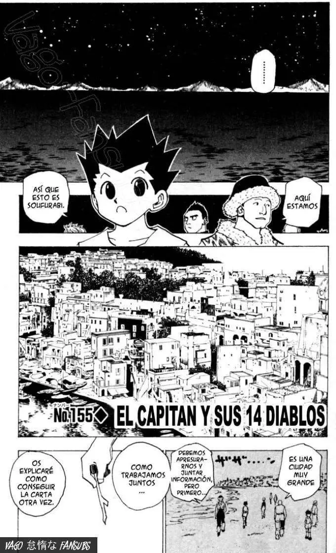 Hunter X Hunter capítulo 155, página 1