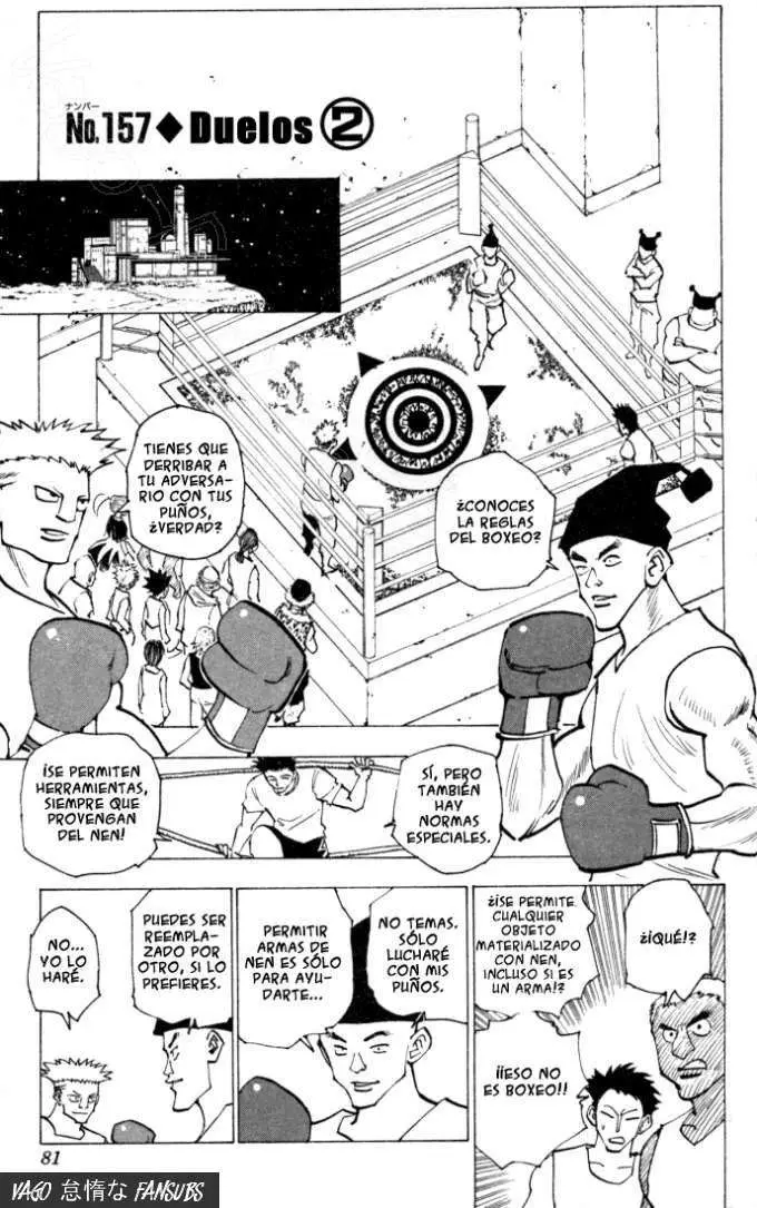 Hunter X Hunter capítulo 157, página 1