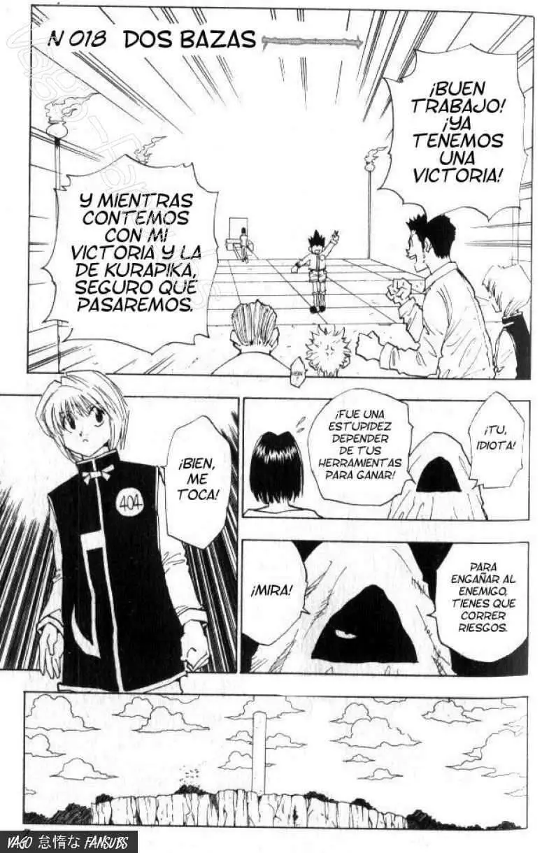 Hunter X Hunter capítulo 18, página 1