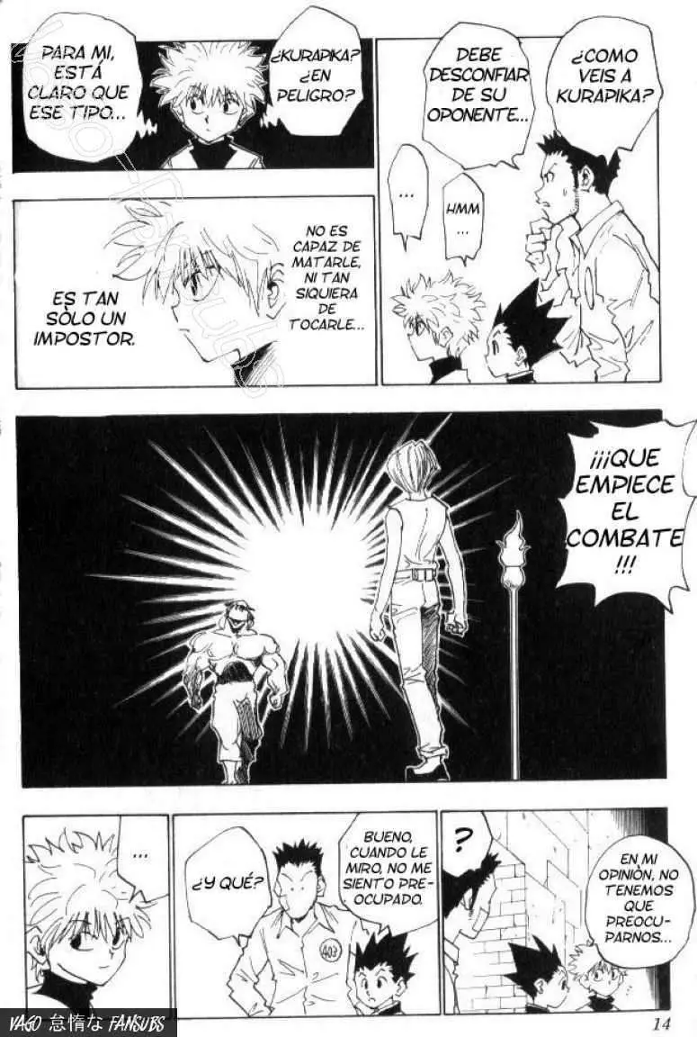 Hunter X Hunter capítulo 18, página 8