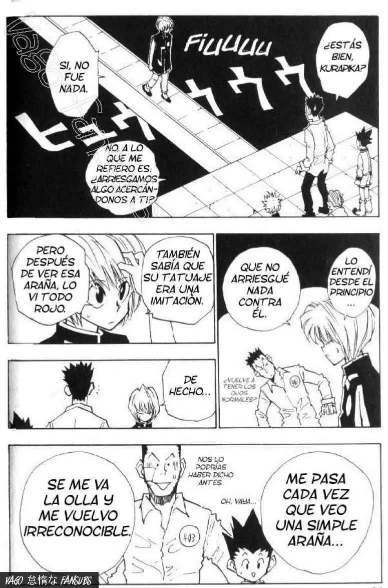 Hunter X Hunter capítulo 18, página 18