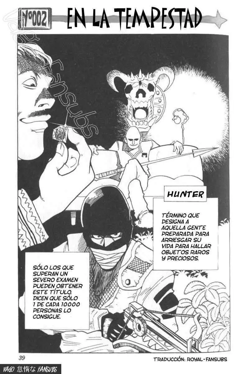 Hunter X Hunter capítulo 2, página 2