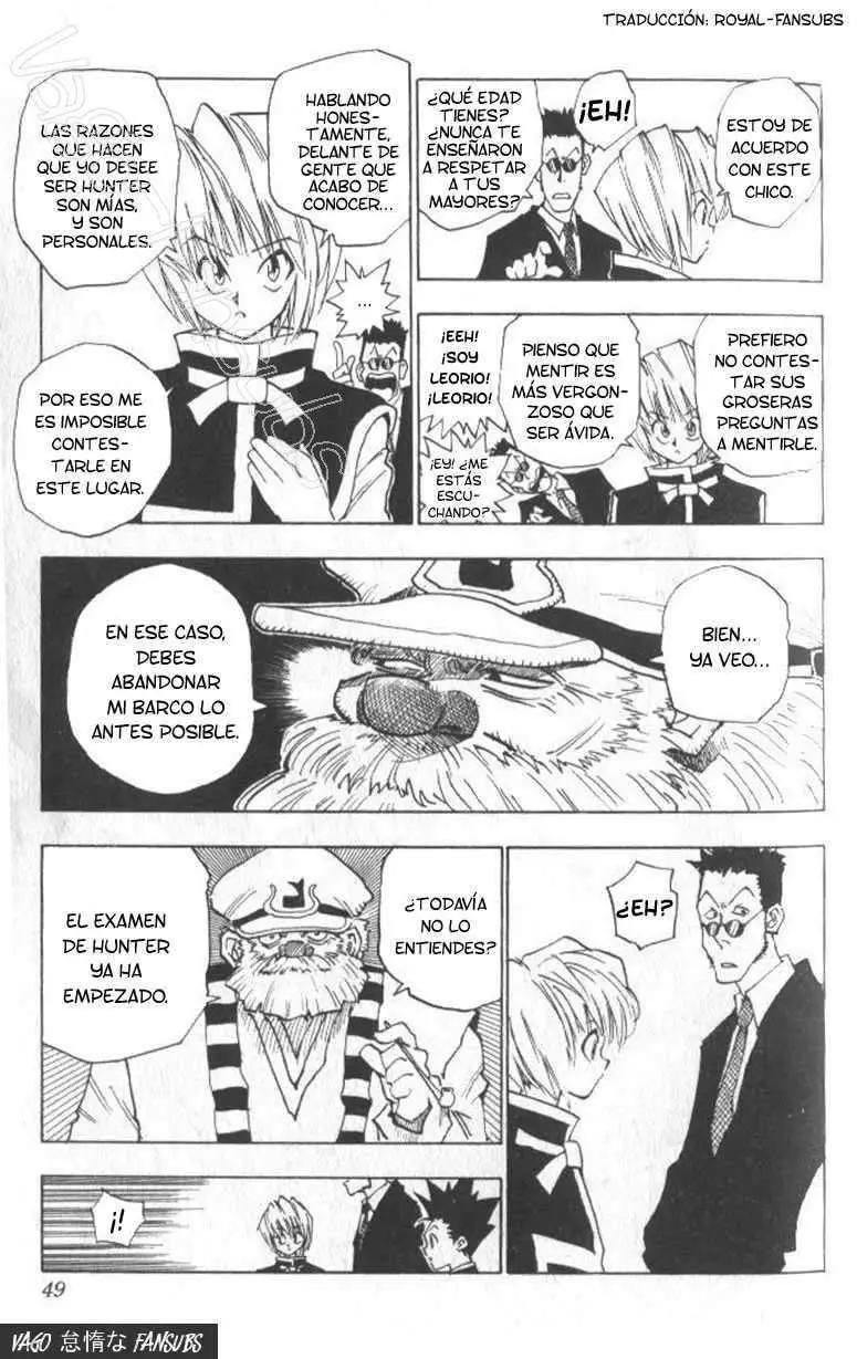 Hunter X Hunter capítulo 2, página 12