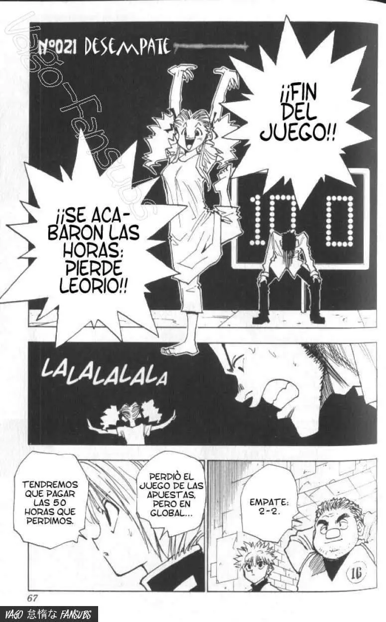 Hunter X Hunter capítulo 21, página 2